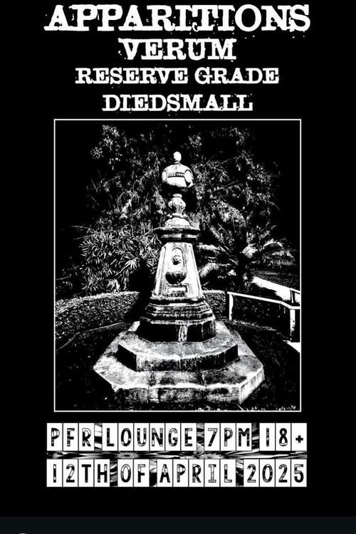 Apparitions, Verum, Reserve Grade, Diedsmall