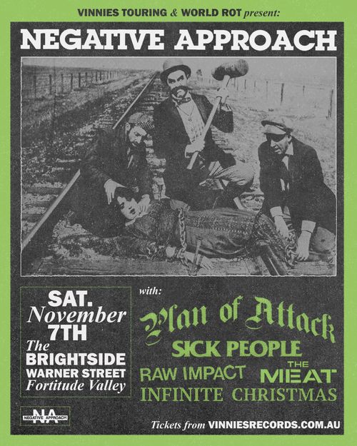 Negative Approach (USA) @ Brightside 18+