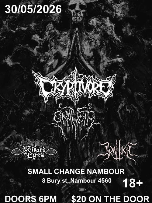Cryptivore, Graveir, Wizard Eyes, Gralloch