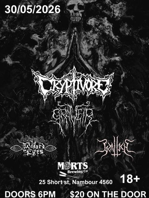 Cryptivore, Graveir, Wizard Eyes, Gralloch