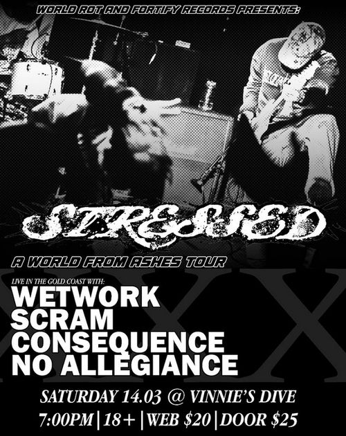 Stressed (SA), Wetwork, Scram, Consequence, No Allegiance