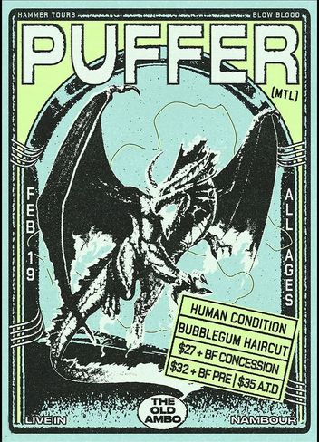 Puffer (CAN), Human Condition, Bubblegum Haircut