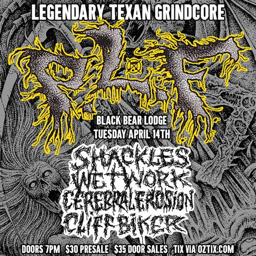 P.L.F (USA), Shackles, Wetwork, Cerebral Erosion, Cliff Biker