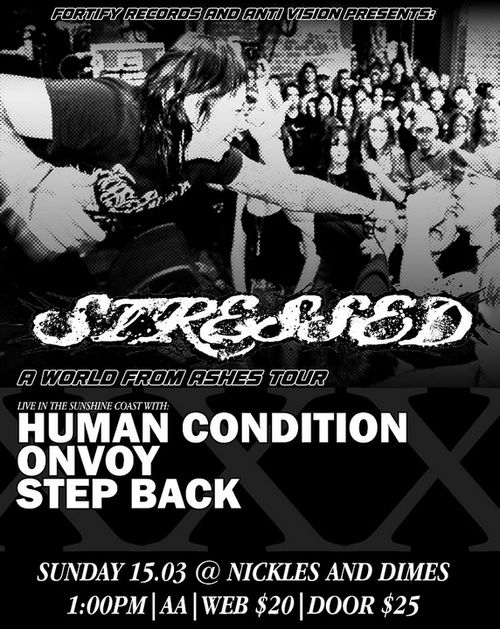 Stressed (SA), Human Condition, Onvoy, Step Back